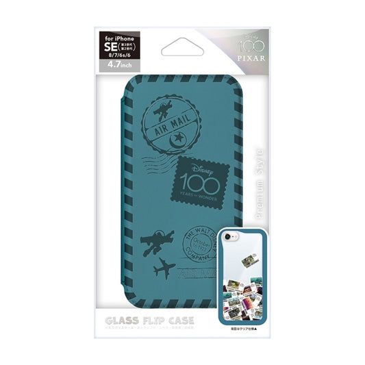 Disney Store - Disney100 Pixar iPhone 6/6s/7/8/SE(2nd Generation)/SE(3rd Generation) Glass Flip Case - Mobile Phone Case