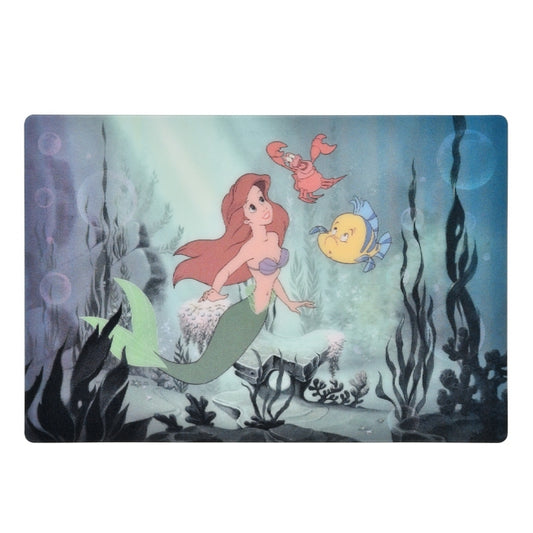 Ariel, Flounder, Sebastian Postcard Lenticular