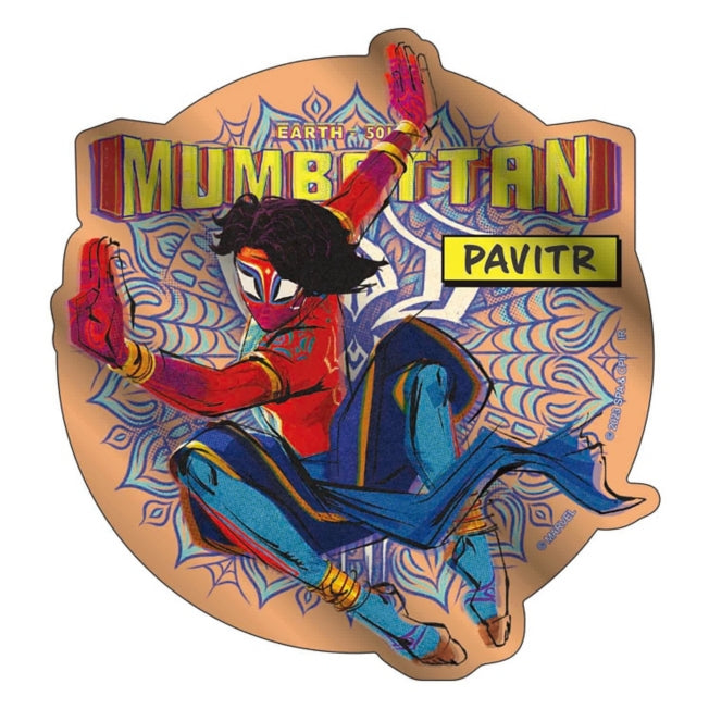 Spider-Man Across the Spider-Verse Metallic Sticker (Spider-Man India)
