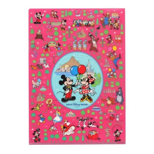 Mickey Mouse and Friends Clear Holder Tokyo Resort