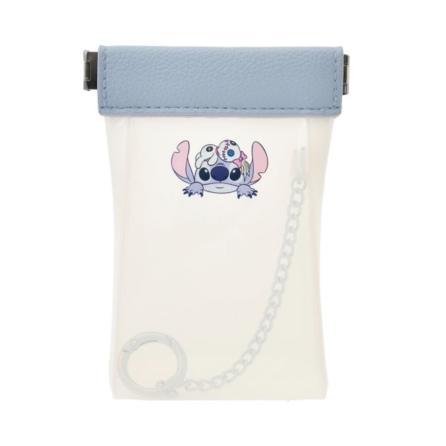 Disney Store - Stitch &amp; Scrump Bag with Snap Hook - Cosmetic Bag