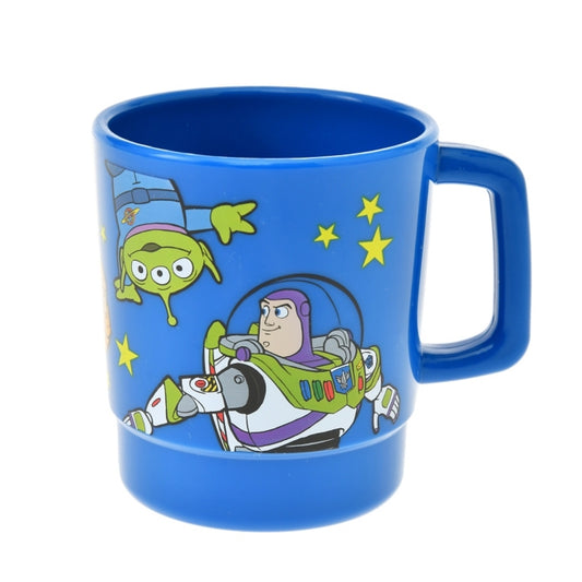 Disney Store - Woody, Buzz Lightyear, Little Green Men/Alien Becher Back to School - Trinkbecher