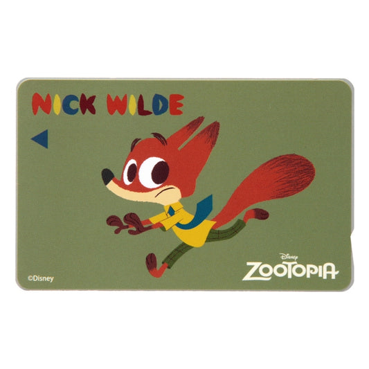 Disney Store - Zootopia IC-Karten Aufkleber/Nick - Zubehör