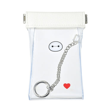 Baymax Clear Pouch with Carabiner - Cosmetic Bag