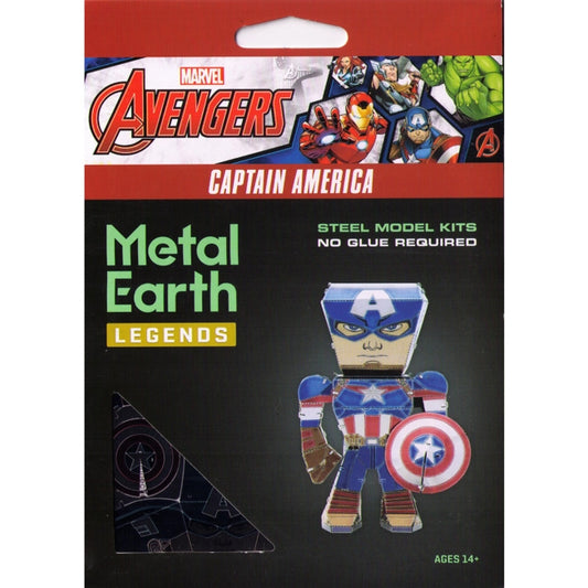Disney Store - Marvel Metallisches Nano-Puzzle Mehrfarbig Serie "Captain America" - Spielzeug