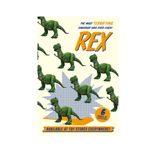 Toy Story Rex Character - Postcard