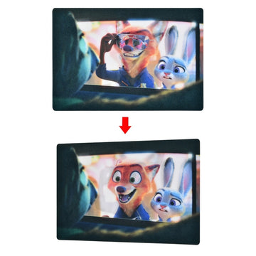 Judy Hopps & Nick Wilde, Flash Postkarte Lenticular