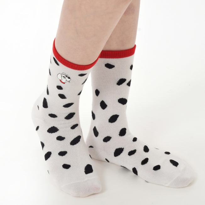 101 Dalmatiner Socken mit Gesichtsstickerei