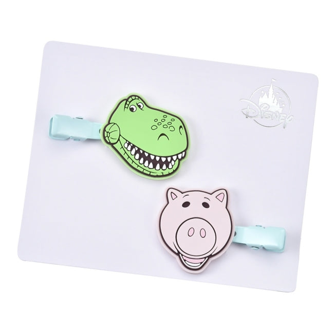 Rex &amp; Hamm Hair Clip Set Color Clips