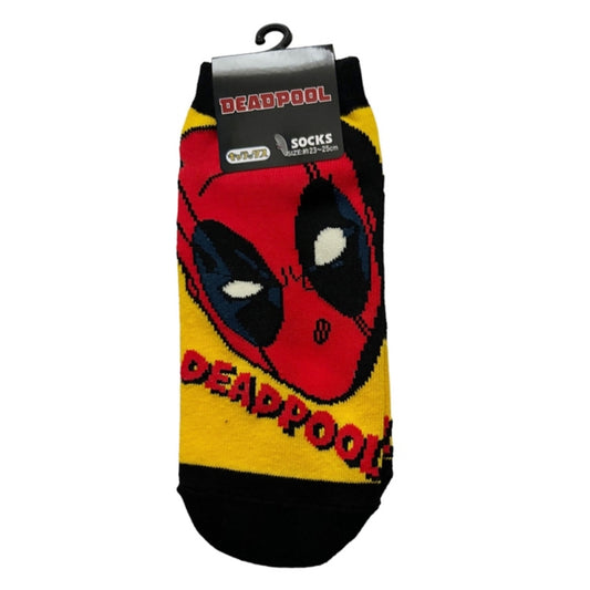 Deadpool Deep Face YE/BK - Socken