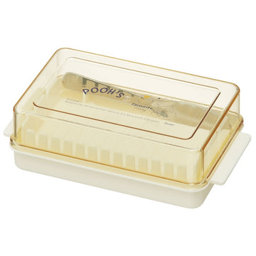 Pooh/Love to Grow Butterdose mit Schneideführung und Butterknife