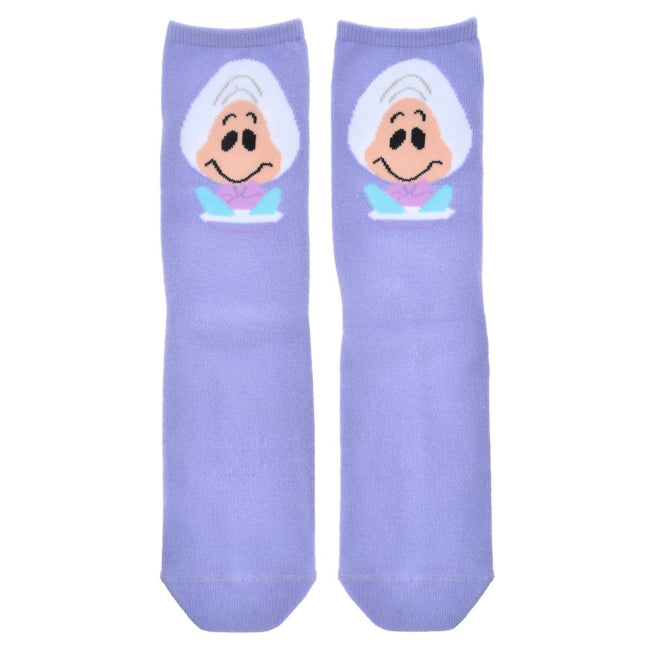 Young Oyster Alice im Wunderland Purple 23-25 - Socken Japan Disney Store