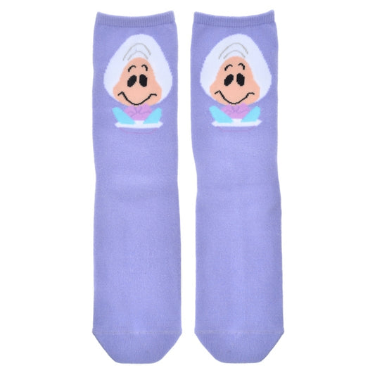 Young Oyster Alice im Wunderland Purple 23-25 - Socken Japan Disney Store