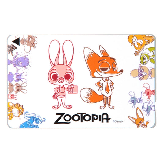 Disney Store - Zootopia IC Card Stickers/Pop Characters B - Accessory