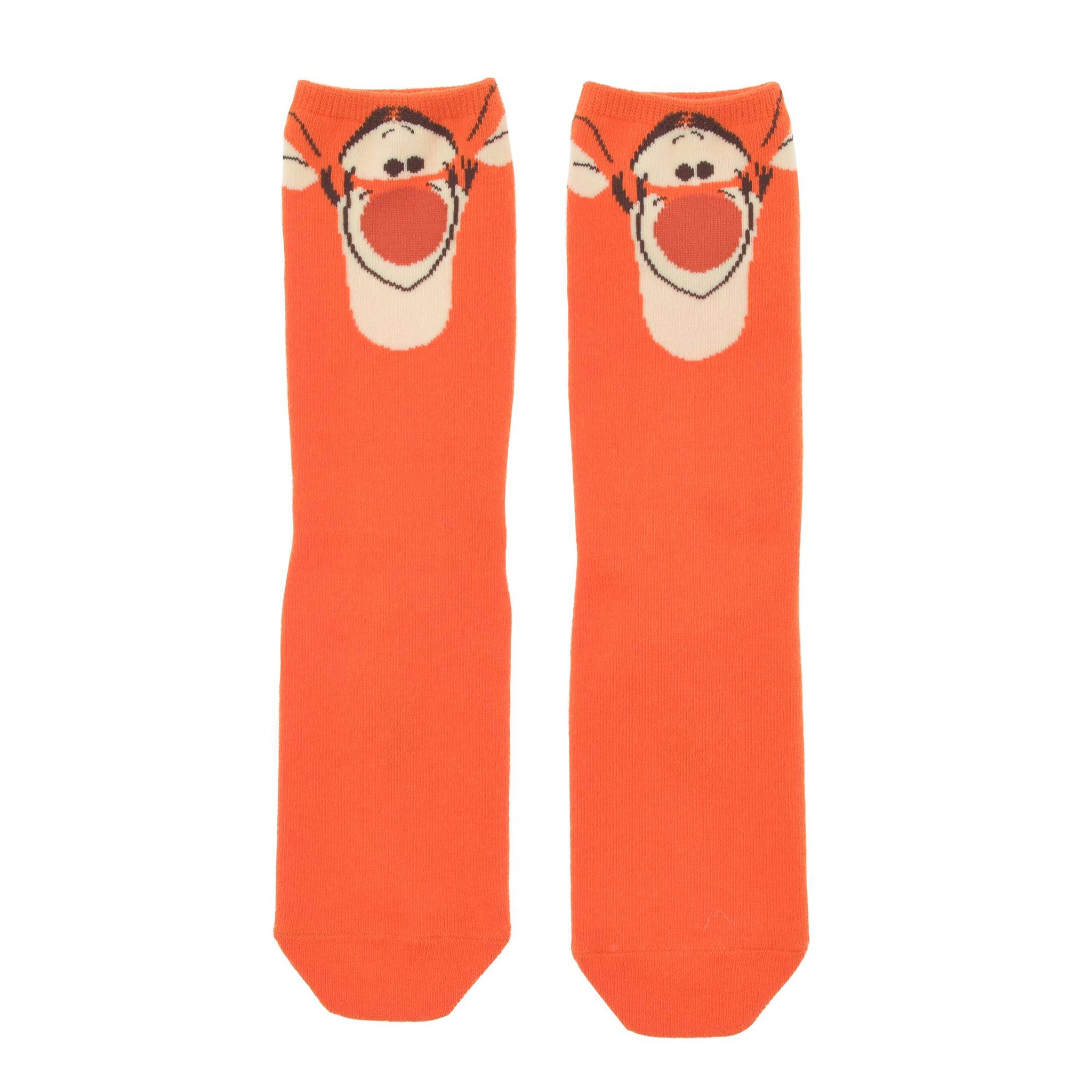 Disney Store - Tigger Socks Face Winnie the Pooh Orange 36-39 - Socks 