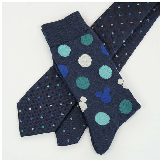 Disney / Tie &amp; Socks Set (with Polka Dot Pattern -Gift Box)