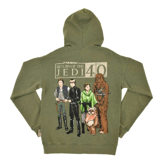 Disney Store Star Wars Return of the Jedi 40th Anniversary Hooded Sweatshirt