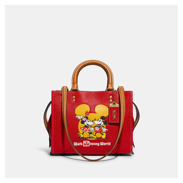 Disney Store Coach Mickey &amp; Minnie Mouse Bag