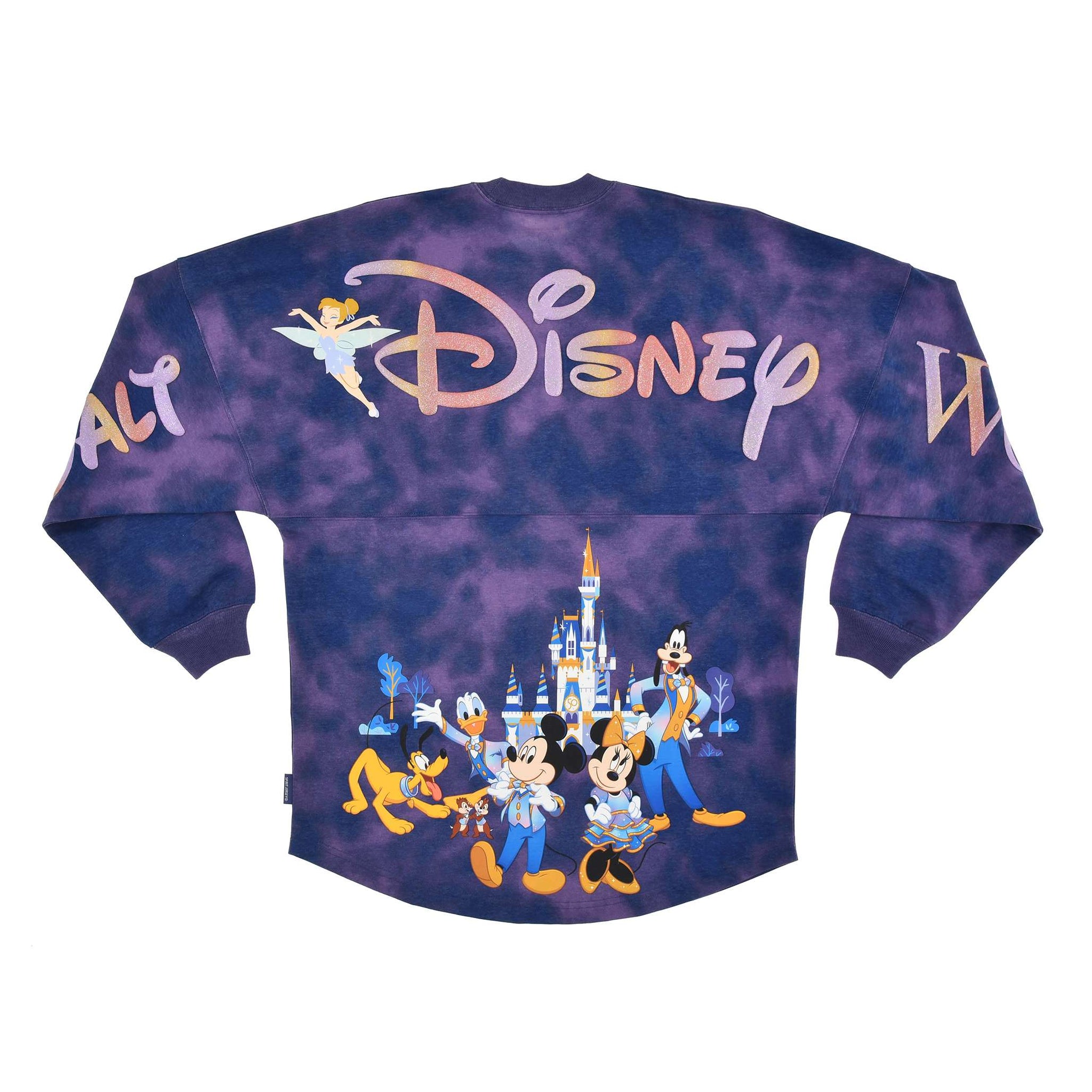 Disney Store - Spirit Jersey with Disney Character Walt Disney World 50th - Long Sleeve T-Shirt