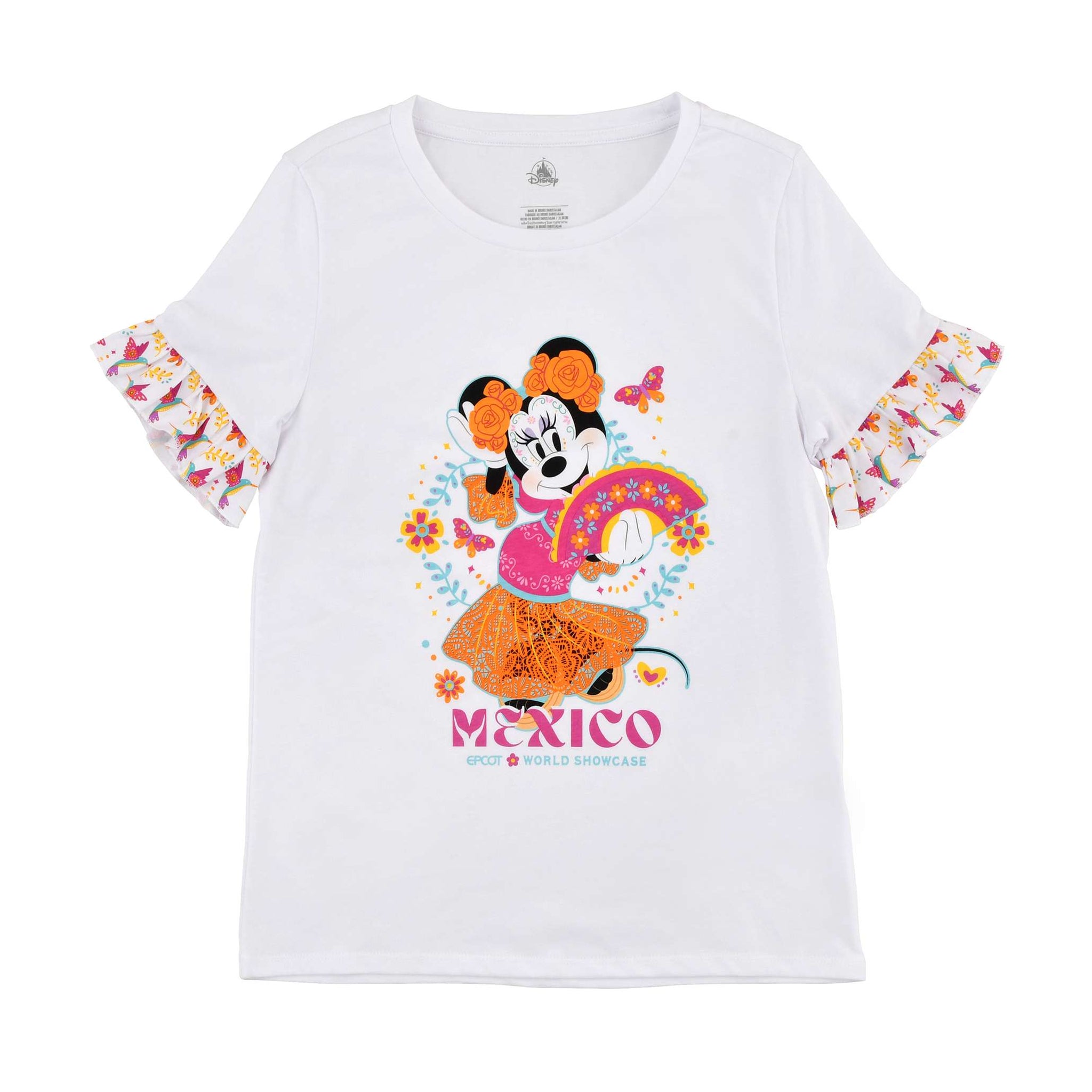 Disney Store Minnie Mouse World Showcase Mexico Short Sleeve T-Shirt