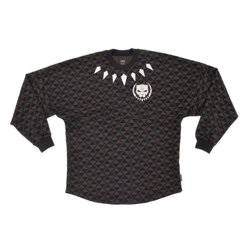 Disney Store Spirit Jersey Marvel Black Panther Long Sleeve T-Shirt