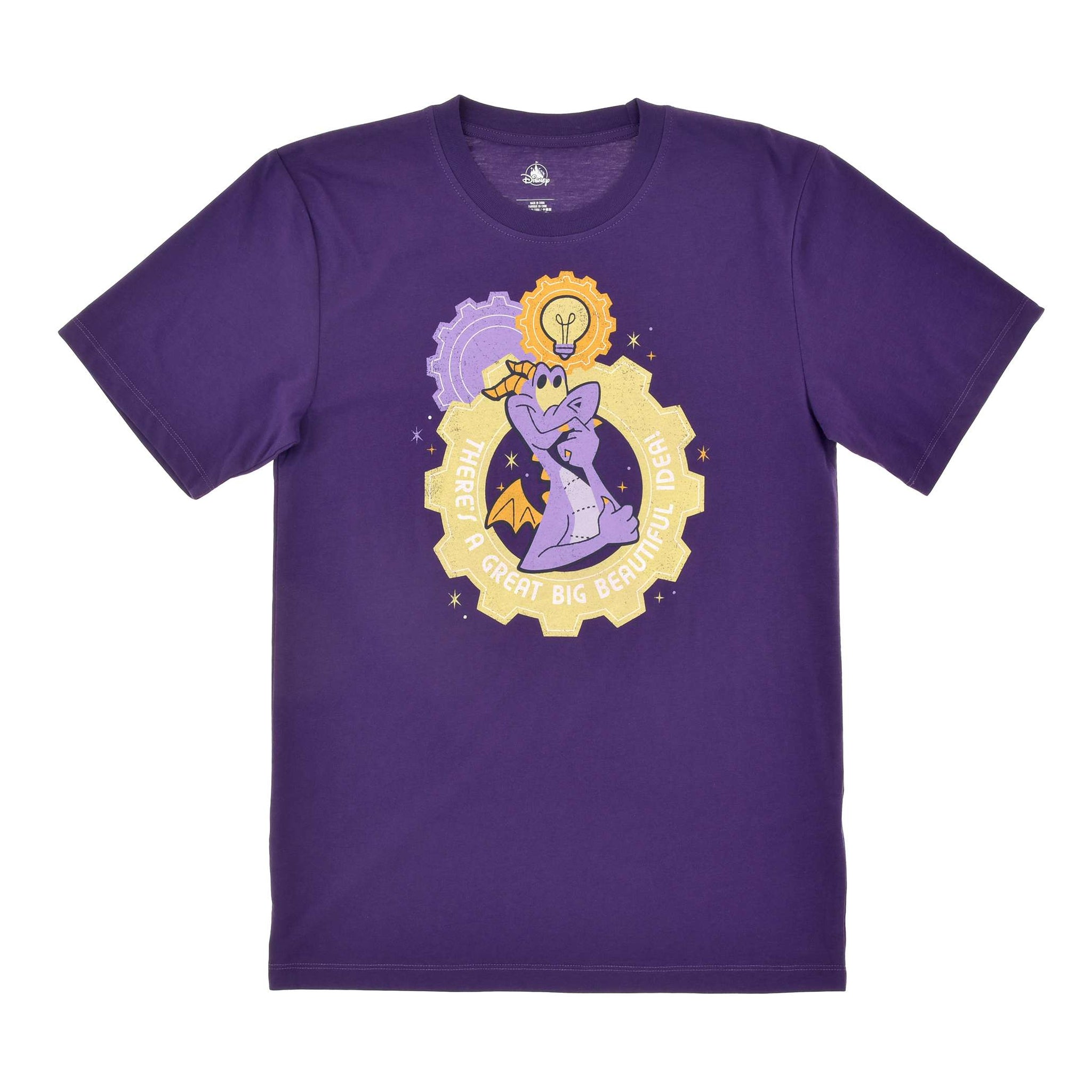 Disney Store Figment Purple L Short Sleeve T-Shirt