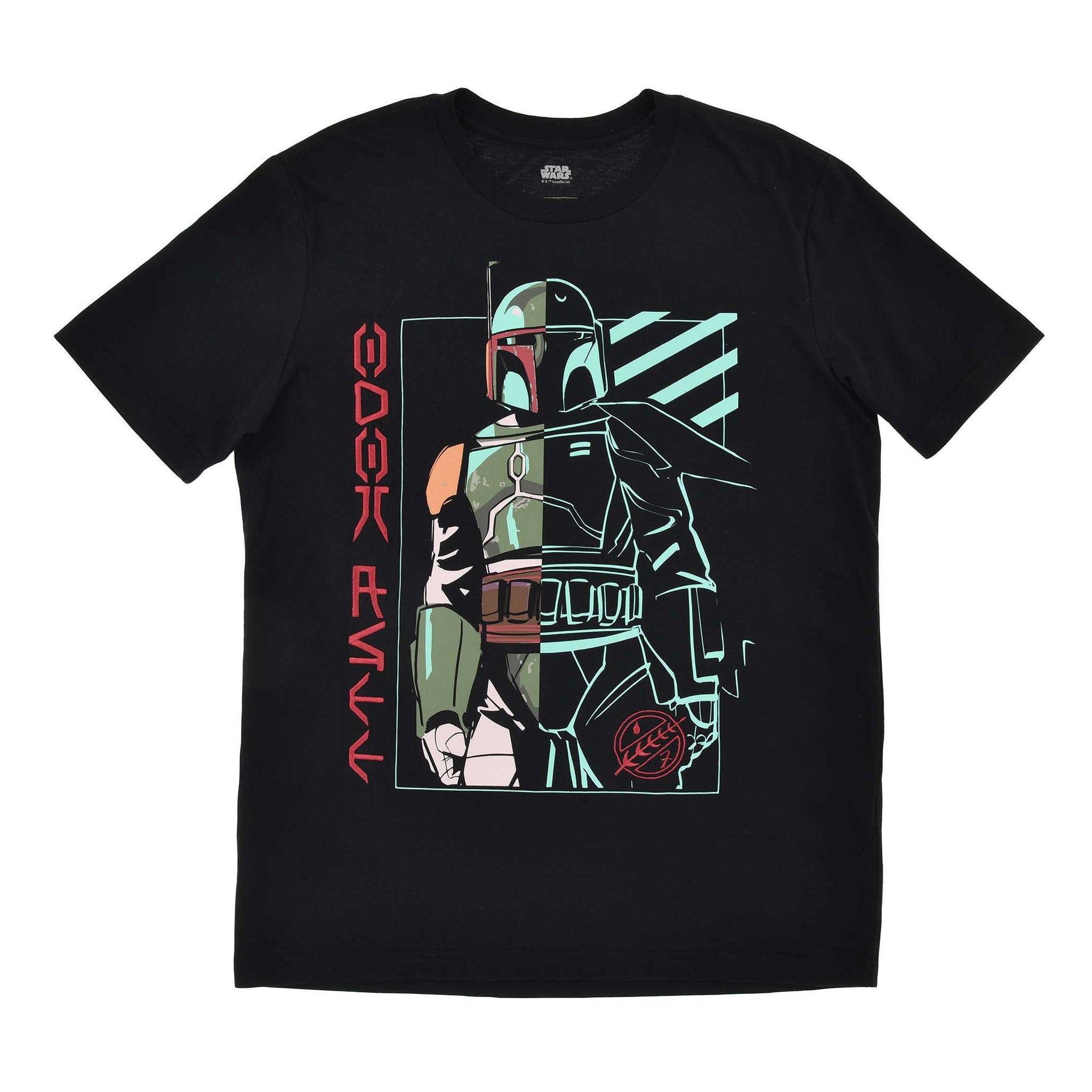 Disney Store Star Wars Boba Fett L Short Sleeve T-Shirt