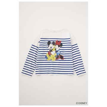 Disney Store Mousssy Mickey, Minnie, Pluto Long Sleeve T-Shirt