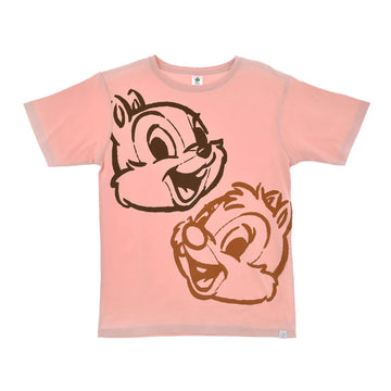 Disney Store Chip &amp; Chap Pink Short Sleeve T-Shirt