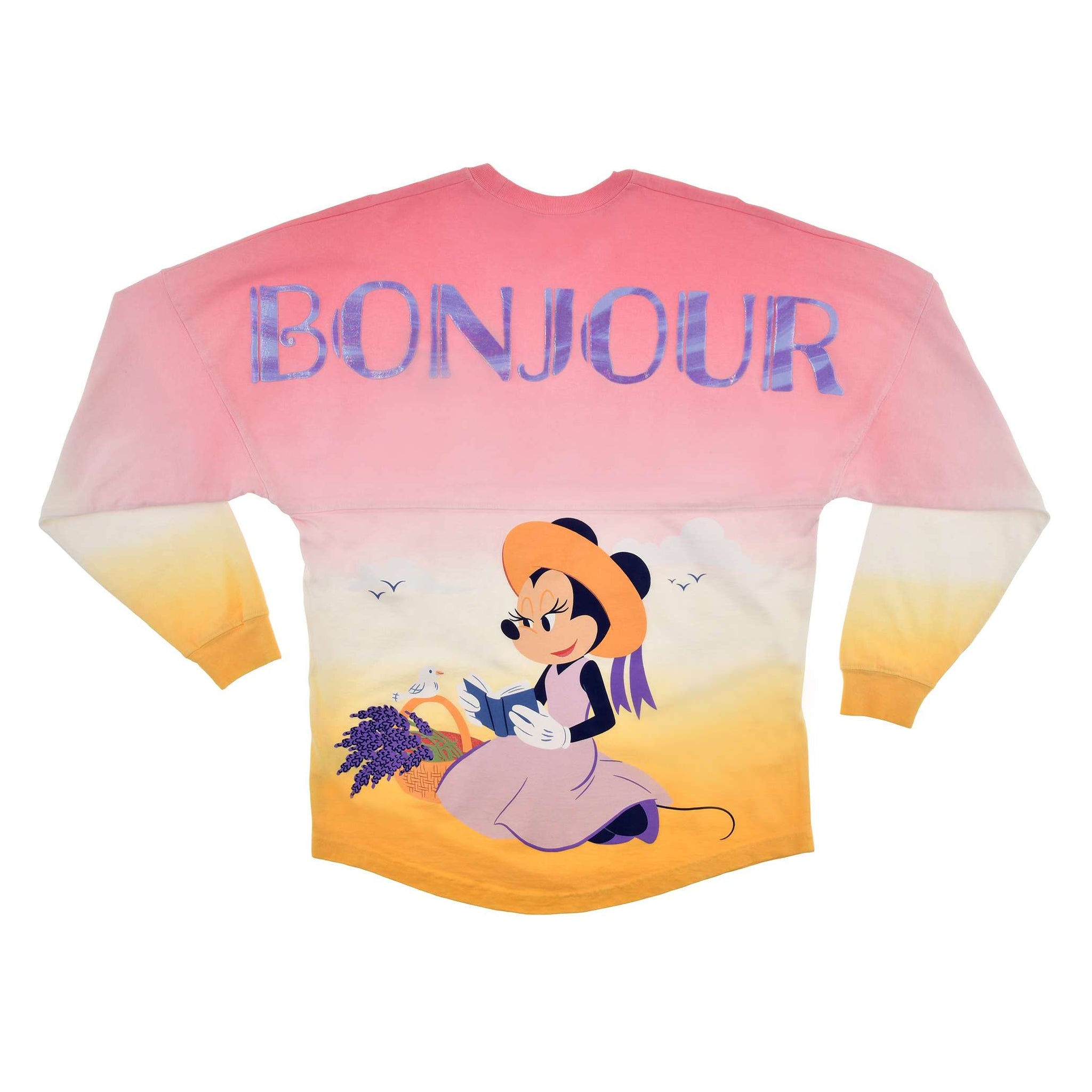 Disney Store Spirit Jersey Minnie Mouse World Showcase France Long Sleeve T-Shirt